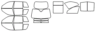 Tint Kit pattern for the 2019 Rolls Royce Cullinan
