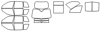 Tint Kit pattern for the 2026 Rolls Royce Cullinan