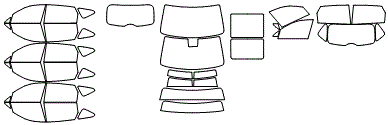 Tint Kit pattern for the 2027 Genesis GV80