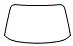 Exterior Windshield Kit pattern for the 2027 Ferrari Amalfi