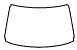 Exterior Windshield Kit pattern for the 2026 GMC Sierra EV