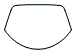Exterior Windshield Kit pattern for the 2026 Ferrari 296 GTS