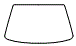 Exterior Windshield Kit pattern for the 2024 Ferrari 812 Competizione