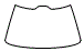 Exterior Windshield Kit pattern for the 2024 Ferrari 812 Competizione A