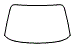Exterior Windshield Kit pattern for the 2027 Ferrari Amalfi Spider
