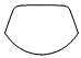 Exterior Windshield Kit pattern for the 2027 Ferrari 849 Testarossa Spider