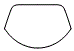 Exterior Windshield Kit pattern for the 2027 Ferrari 849 Testarossa