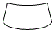 Exterior Windshield Kit pattern for the 2026 Volkswagen Atlas Cross Sport (Canada)