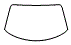 Exterior Windshield Kit pattern for the 2013 Porsche 911