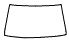 Exterior Windshield Kit pattern for the 2026 Toyota Tacoma