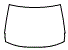 Exterior Windshield Kit pattern for the 2016 Nissan Rogue
