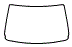 Exterior Windshield Kit pattern for the 2026 Rolls Royce Cullinan