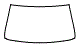 Exterior Windshield Kit pattern for the 2008 Toyota Tundra