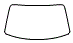 Exterior Windshield Kit pattern for the 2026 Ford Mustang