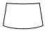 Exterior Windshield Kit pattern for the 2025 Fiat 500e