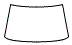Exterior Windshield Kit pattern for the 2027 Hyundai Kona (US)