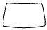 Exterior Windshield Kit pattern for the 2026 GMC Canyon