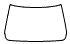 Exterior Windshield Kit pattern for the 2026 Cadillac CT5