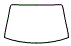 Exterior Windshield Kit pattern for the 2023 Aston Martin DB11