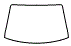 Exterior Windshield Kit pattern for the 2026 Aston Martin Vantage
