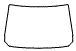 Exterior Windshield Kit pattern for the 2027 Chrysler Pacifica