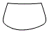 Exterior Windshield Kit pattern for the 2026 Lexus LC