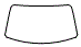Exterior Windshield Kit pattern for the 2015 Ford Mustang