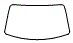 Exterior Windshield Kit pattern for the 2015 Ford Mustang