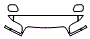 Hood, Fender and Mirror Kit pattern for the 2005 Toyota Tundra