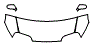 Hood, Fender and Mirror Kit pattern for the 1998 Toyota Supra