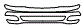 Bumper Kit pattern for the 2000 Toyota Avalon