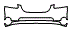 Bumper Kit pattern for the 2000 Nissan Maxima
