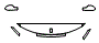 Hood, Fender and Mirror Kit pattern for the 2001 Saturn LS1