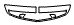 Bumper Kit pattern for the 2001 Saturn LS1