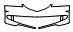 Bumper Kit pattern for the 2003 Acura 3.2CL