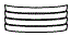 Rear Bumper Kit pattern for the 2003 Lexus RX 300