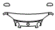 Hood, Fender and Mirror Kit pattern for the 2000 Lexus SC 300