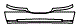 Bumper Kit pattern for the 1998 Lincoln Town Car