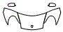 Hood, Fender and Mirror Kit pattern for the 1997 Porsche Boxster
