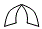 Rear Wheel Impact Area Kit pattern for the 1995 Porsche 911