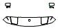 Hood, Fender and Mirror Kit pattern for the 1991 Porsche 944