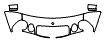 Hood, Fender and Mirror Kit pattern for the 1997 Mercedes Benz E420