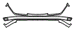 Bumper Kit pattern for the 1997 Mercedes Benz E420