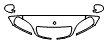 Hood, Fender and Mirror Kit pattern for the 2003 Mercedes Benz ML55