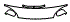 Hood, Fender and Mirror Kit pattern for the 1999 Mitsubishi 3000GT