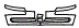 Bumper kit pattern for the 2004 Volvo V40
